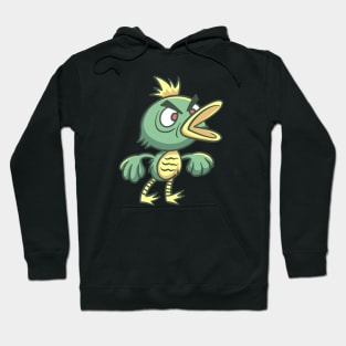 Angry Green Duck Monster Hoodie